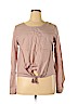Assorted Brands 100% Cotton Pink Long Sleeve Blouse Size XL - photo 1