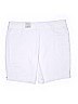 Croft & Barrow 100% Polyester White Shorts Size 24 (Plus) - photo 2