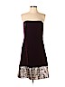Badgley Mischka Purple Cocktail Dress Size 6 - photo 1