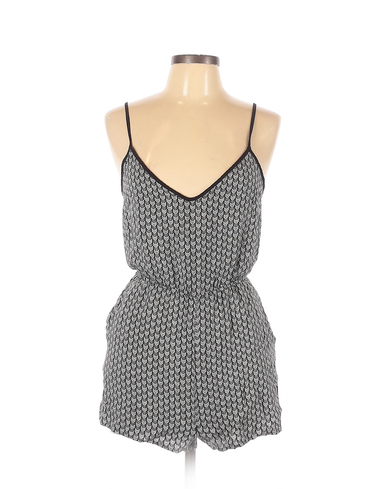 h&m black romper