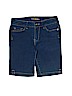 Lucky Brand Solid Blue Denim Shorts Size 8 - photo 1