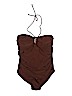 Anne Klein Collection Brown One Piece Swimsuit Size 14 - photo 1