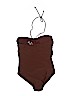 Anne Klein Collection Brown One Piece Swimsuit Size 14 - photo 2