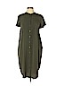 Ann Taylor LOFT 100% Rayon Green Casual Dress Size 10 (petite) - photo 1