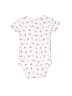 Carter's 100% Cotton White Short Sleeve Onesie 6-9 MO / 9 MO - photo 2