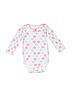 Carter's 100% Cotton White Long Sleeve Onesie 9-12 MO / 12 MO - photo 1