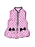 Kids Headquarters 100% Polyester Polka Dots Pink Vest 12-18 MO / 18 MO - photo 1