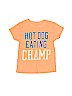 Crewcuts 100% Cotton Orange Short Sleeve T-Shirt Size 2 - photo 1