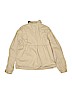Chaps 100% Cotton Tan Jacket Size 8 - 10 - photo 2