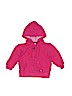 Carter's 100% Cotton Pink Zip Up Hoodie 9-12 MO / 12 MO - photo 1