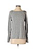 Ann Taylor LOFT Gray Long Sleeve Top Size S (petite) - photo 1