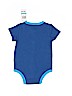 First Impressions Blue Short Sleeve Onesie Size 6-9 mo - photo 2