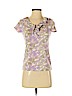 Ann Taylor LOFT Outlet 100% Cotton Purple Short Sleeve T-Shirt Size XS (petite) - photo 1