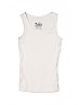 Justice White Tank Top Size 6 - photo 1