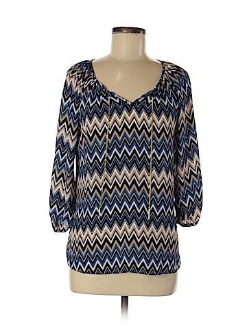 Roz & Ali 3/4 Sleeve Blouse (view 1)