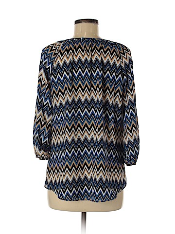 Roz & Ali 3/4 Sleeve Blouse (view 2)