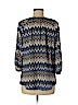 Roz & Ali 100% Polyester Blue 3/4 Sleeve Blouse Size M (petite) - photo 2