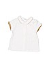 Mayoral White Short Sleeve Top Size Newborn - photo 1
