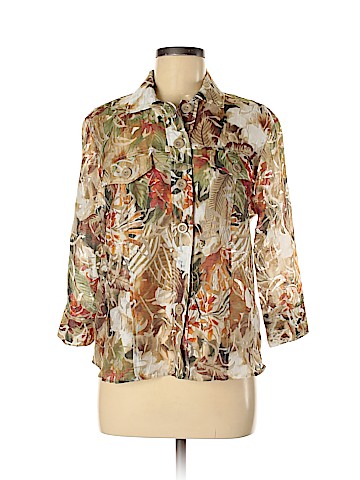 Draper's & Damon's 3/4 Sleeve Blouse (view 1)