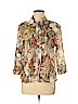 Draper's & Damon's Brown 3/4 Sleeve Blouse Size M (petite) - photo 1
