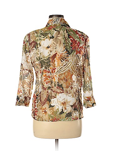 Draper's & Damon's 3/4 Sleeve Blouse (view 2)
