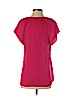 a:glow 100% Polyester Pink Short Sleeve Blouse Size XS - photo 2