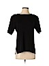 misook 100% Acrylic Black Short Sleeve Top Size S - photo 1
