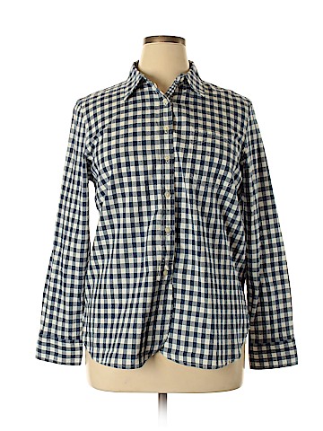 Lauren Jeans Co. Long Sleeve Button-Down Shirt (view 1)