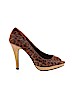 Delicious Brown Heels Size 9 - photo 1