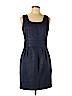 Banana Republic Blue Casual Dress Size 6 (petite) - photo 1