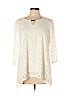 JM Collection Ivory 3/4 Sleeve Blouse Size XL (petite) - photo 1