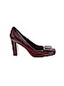 Nine West Burgundy Heels Size 6 1/2 - photo 1
