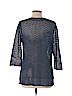 Christopher & Banks 100% Acrylic Blue Pullover Sweater Size L (petite) - photo 2