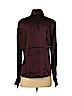Barbara Bui 100% Silk Burgundy Long Sleeve Silk Top Size EU (FR) 42 / US 10 - photo 2