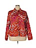 Talbots 100% Cotton Orange Long Sleeve Button-Down Shirt Size 2X (petite) - photo 1