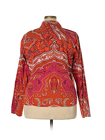 Talbots Long Sleeve Button-Down Shirt (view 2)