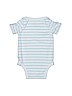 Cat & Jack 100% Cotton Blue Short Sleeve Onesie Size 0-3 mo - photo 2