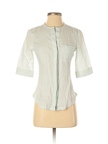 James Perse 3/4 Sleeve Button-Down Shirt (view 1)