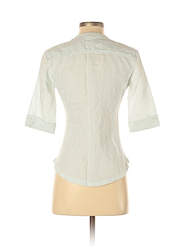 James Perse 3/4 Sleeve Button-Down Shirt (view 2)