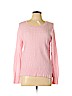 Fenn Wright Manson 100% Wool Pink Wool Pullover Sweater Size XL - photo 1