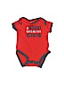 Carter's 100% Cotton Red Short Sleeve Onesie 0-3 MO / 3 MO - photo 1