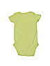 Carter's 100% Cotton Graphic Green Short Sleeve Onesie Size Newborn - photo 2