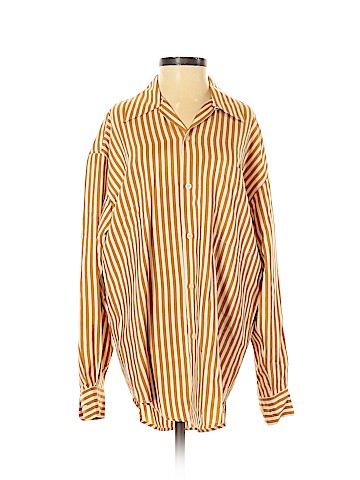 Ann Taylor Long Sleeve Silk Top (view 1)