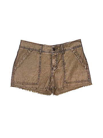 Free People Khaki Shorts (view 1)