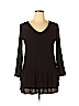 Style&Co Black Casual Dress Size L (petite) - photo 1