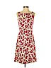 Ann Taylor 100% Silk Red Casual Dress Size 2 - photo 1