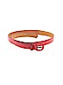 Morris Moskowitz 100% Leather Solid Red Leather Belt Size M - photo 1