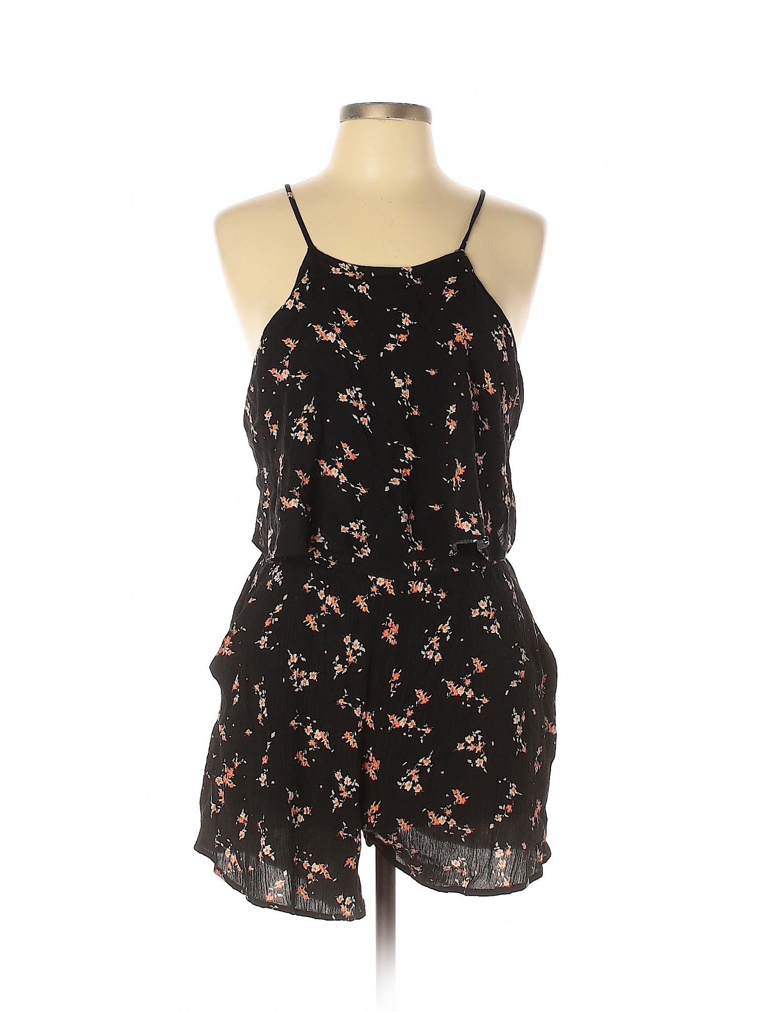 h&m black romper