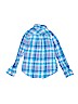 Cat & Jack 100% Cotton Blue Long Sleeve Button-Down Shirt Size 7 - 8 - photo 2