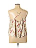 Boohoo Boutique 100% Polyester Ivory Sleeveless Blouse Size 16 - photo 2